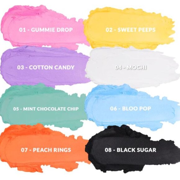 NIB Lot 3 Kimchi Chic Lipstick Sweet Candy Kisses -  Bloo Pop - Picture 3 of 7